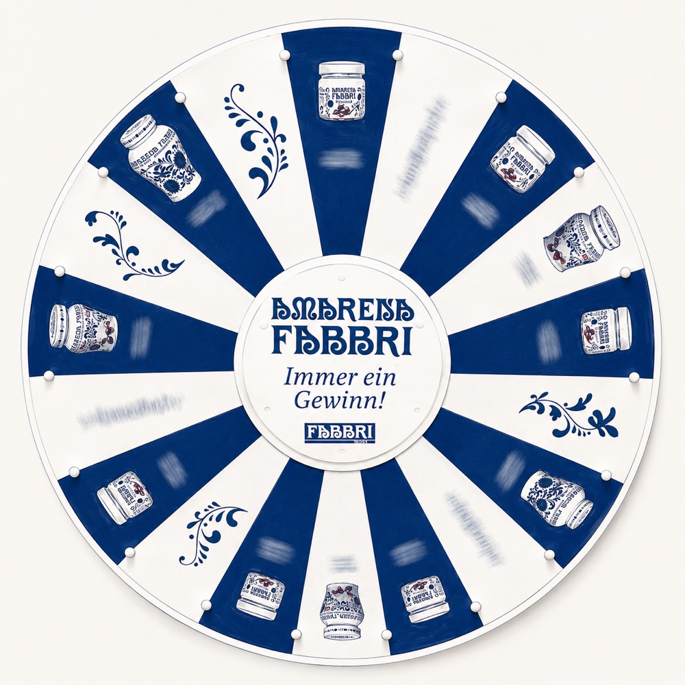 Fabbri Amarena-Glücksrad – immer ein Gewinn