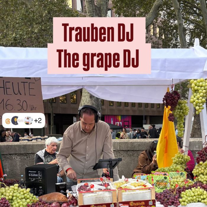 Piazza Italia Gourmet Festival D&uuml;sseldorf 2026 &ndash; Der Trauben-DJ