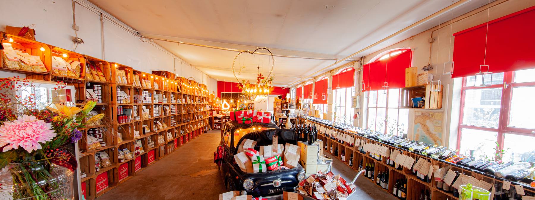 Blick in den Lettinis-Laden auf der Jahnstraße