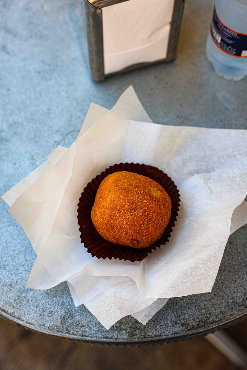 Goldene Arancini aus Palermo
