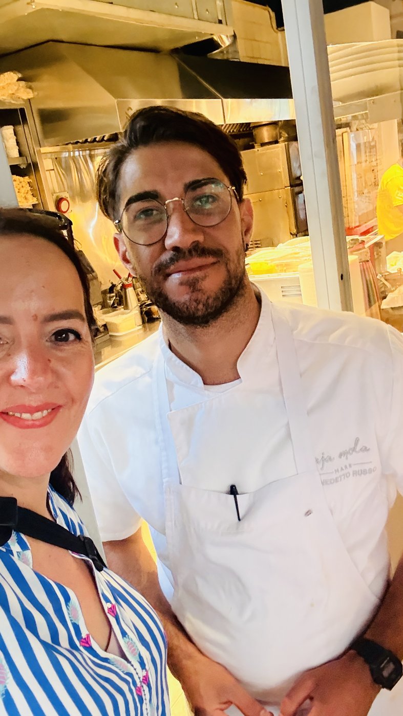 Benedetto Russo und Stefania Lettini