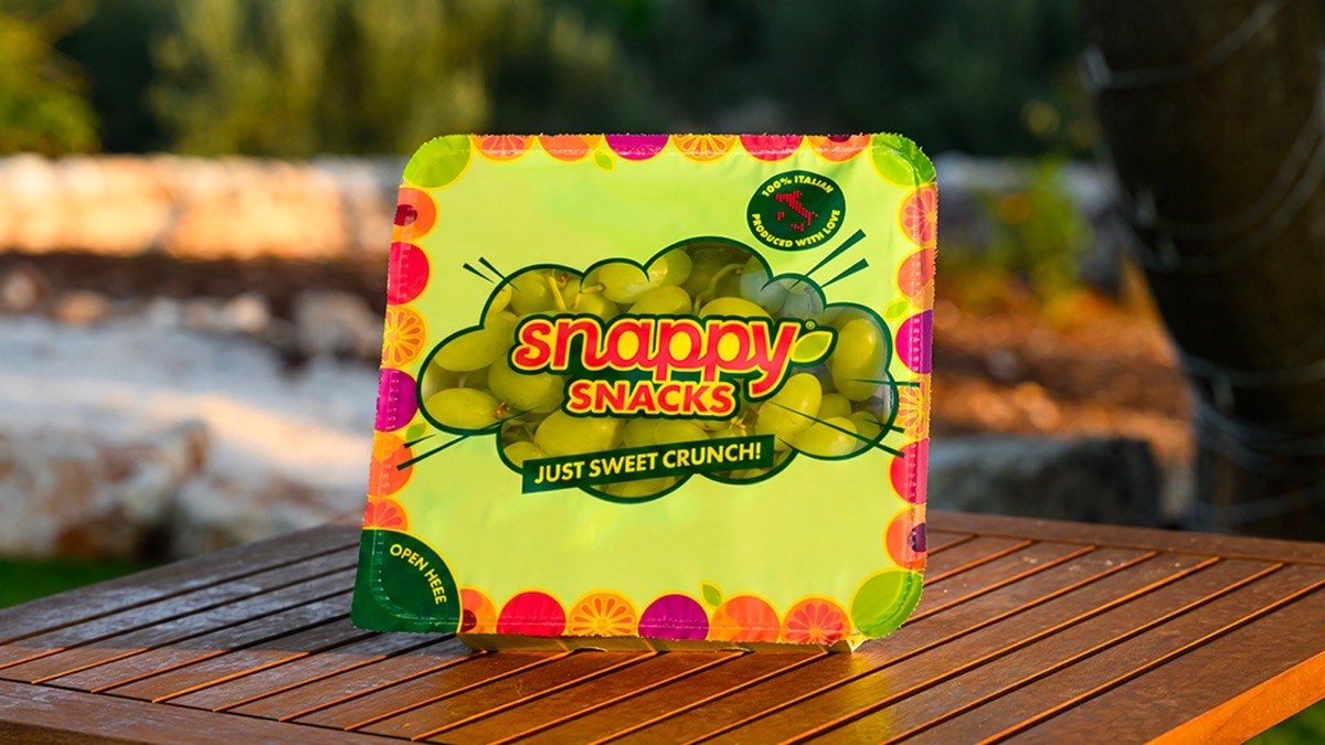 Snappy Snacks Uva Bianca – weiße kernlose Trauben