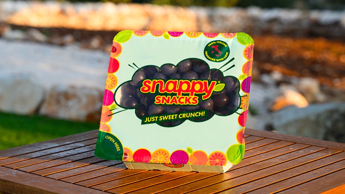 Snappy Snacks Uva Nera – schwarze kernlose Trauben