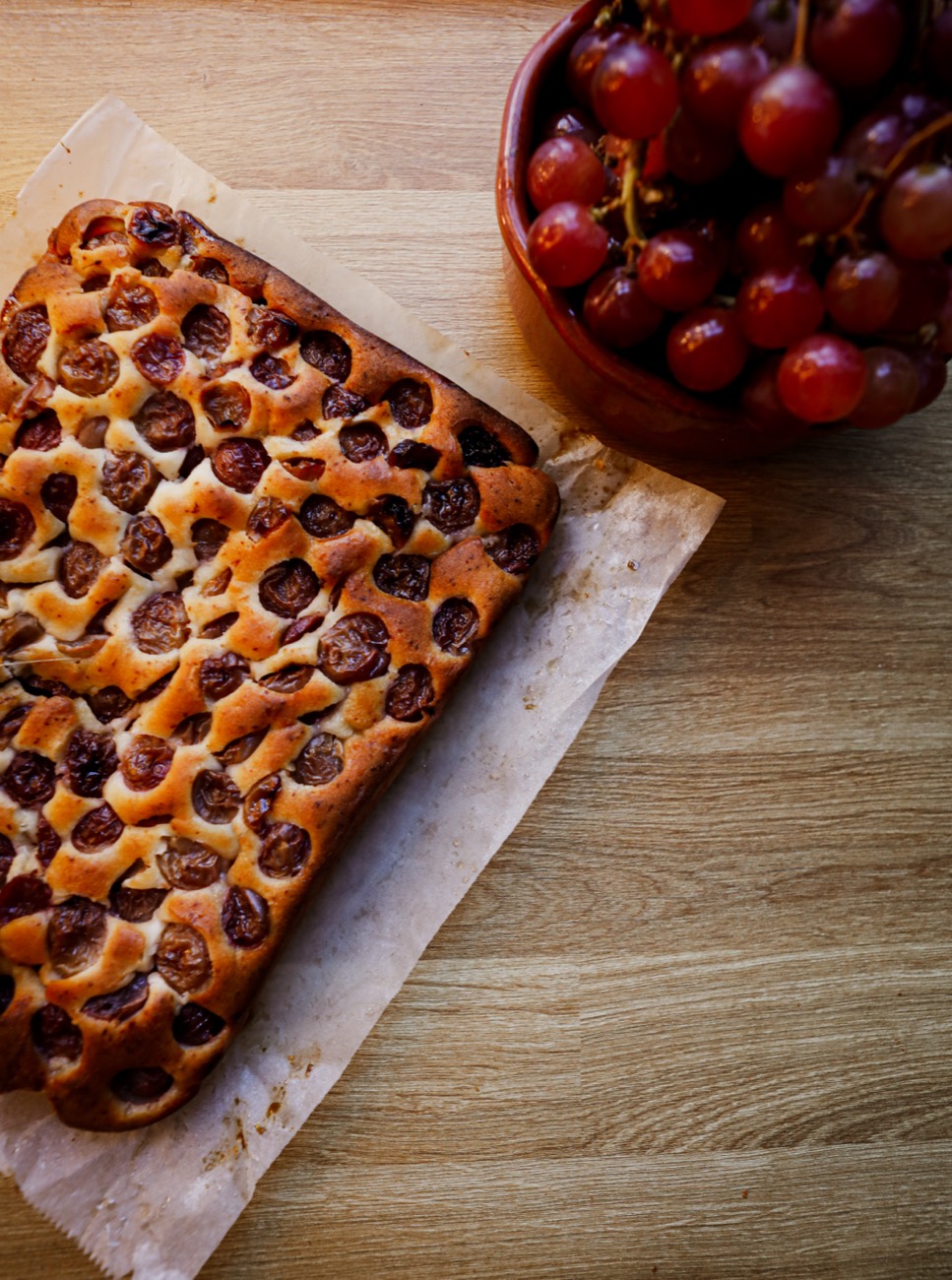 Torta d'uva – apulischer Traubenkuchen