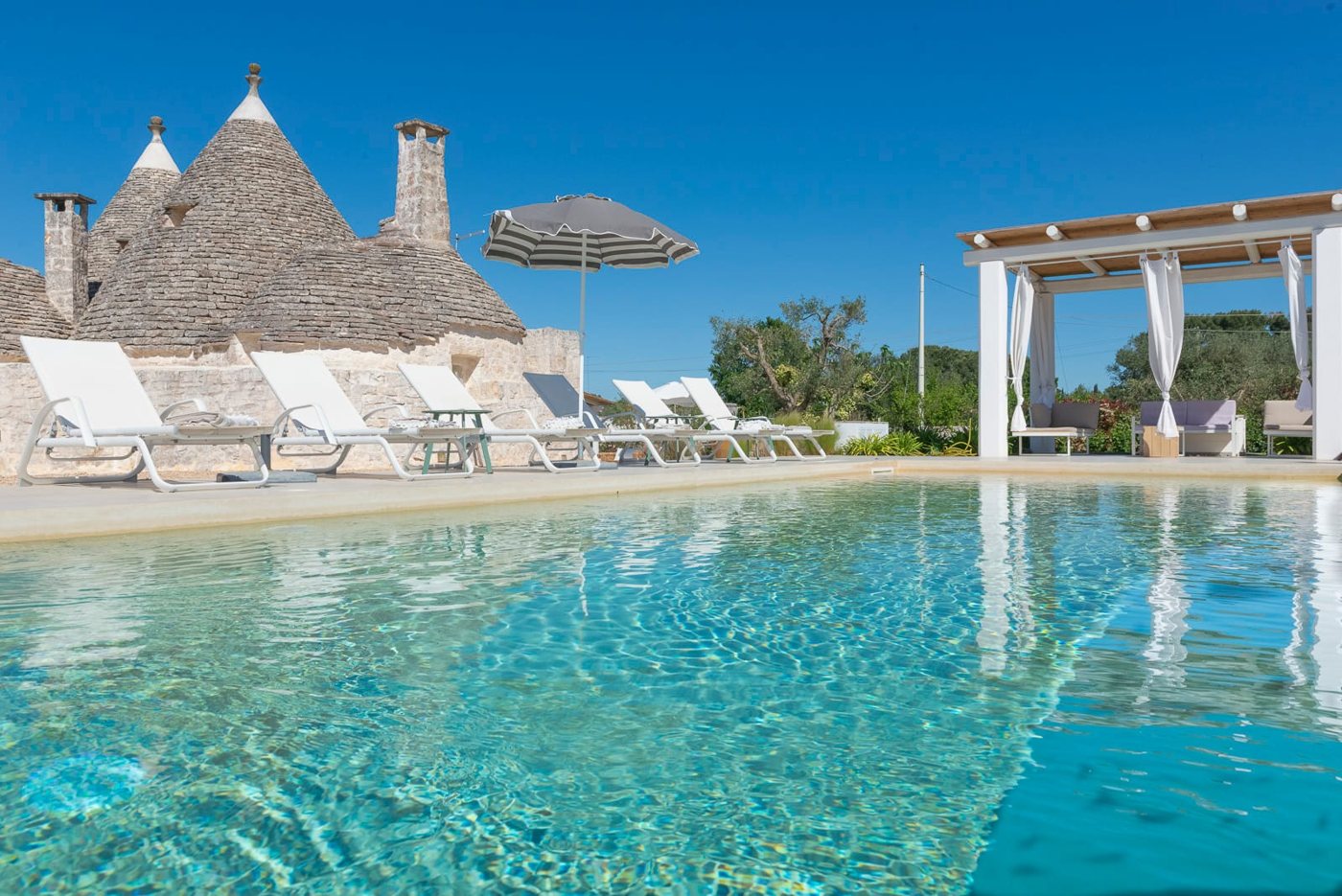 Trullo PetraLux – Trulli mit privatem Pool im Valle d'Itria